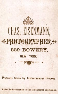 Chas. Eisenmann Photographer